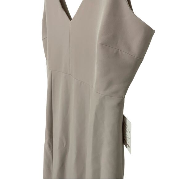 Show Me Your MuMu Dress Morgan Gown Show Me The Ring Stretch Crepe - Picture 5 of 8